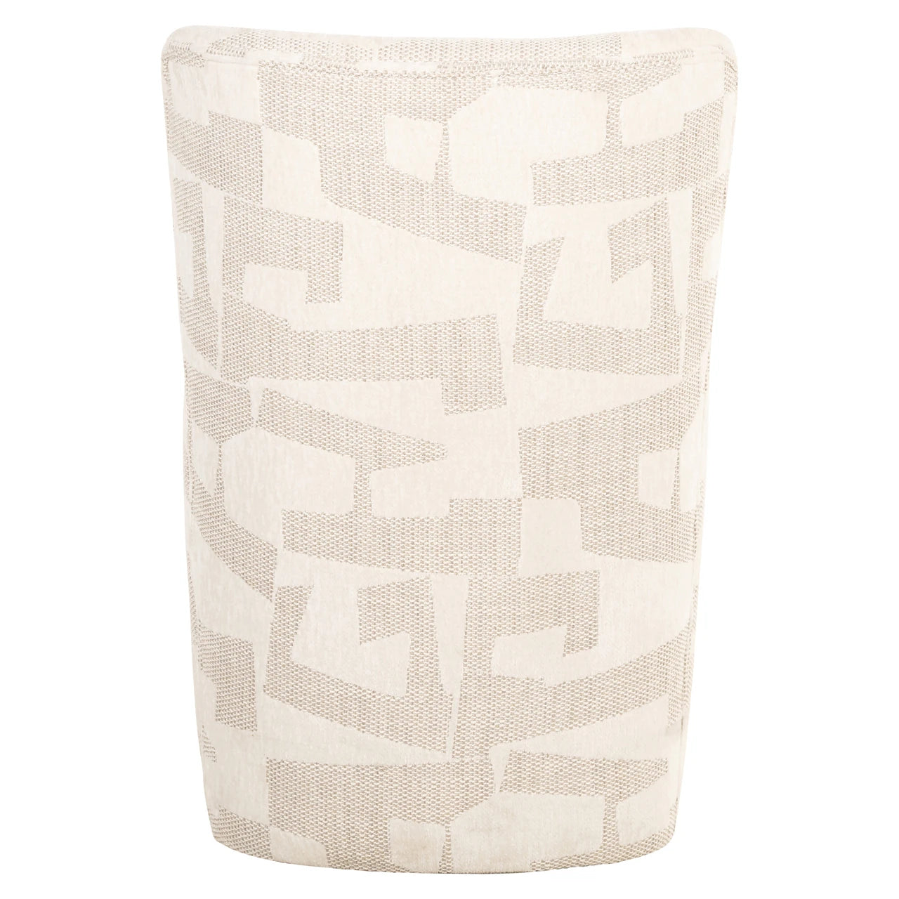 Spisestol Lorain beige grafikk på hjul Richmond Interiors Spisestol