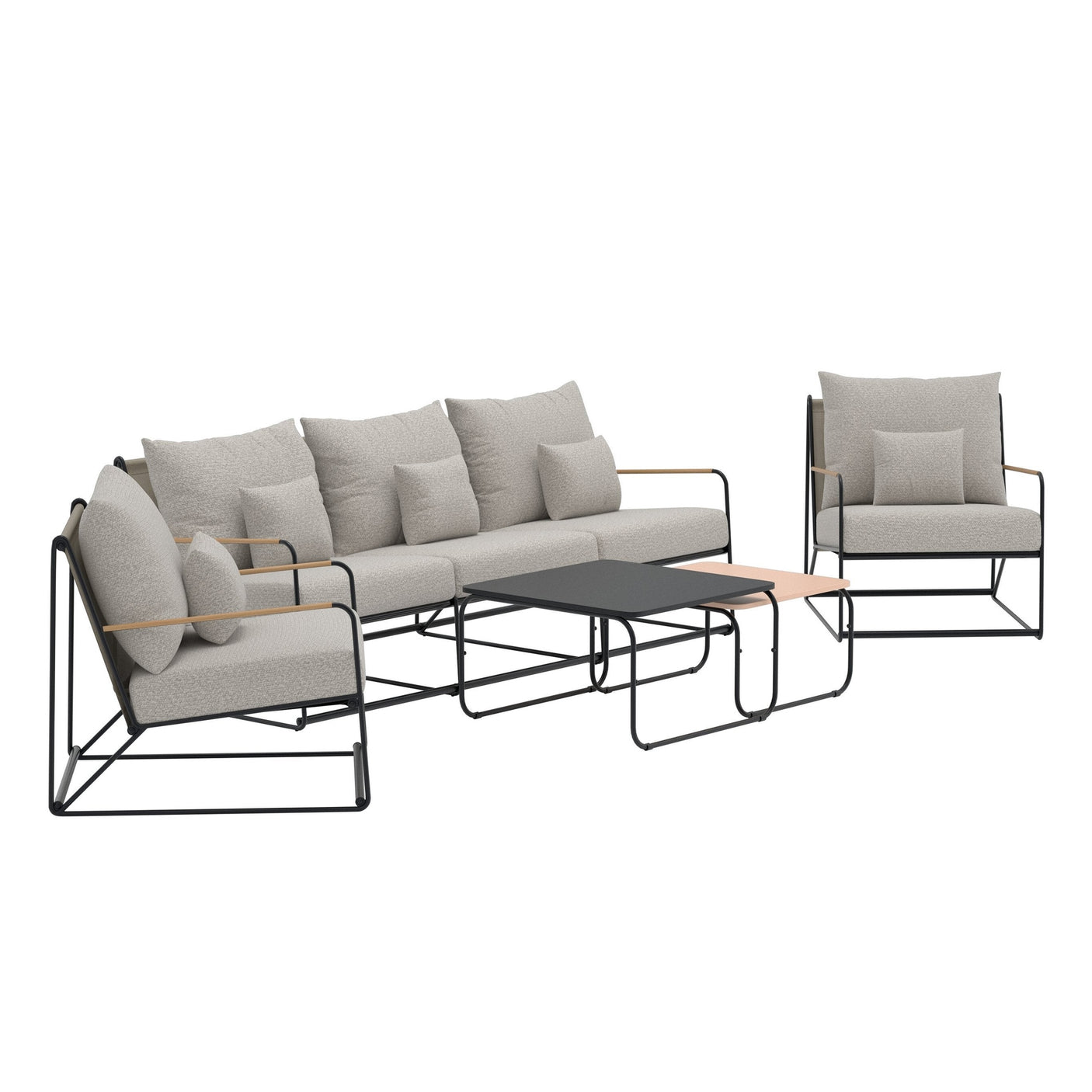 Palazzo Loungebord Set Venture Design Lounge-sett