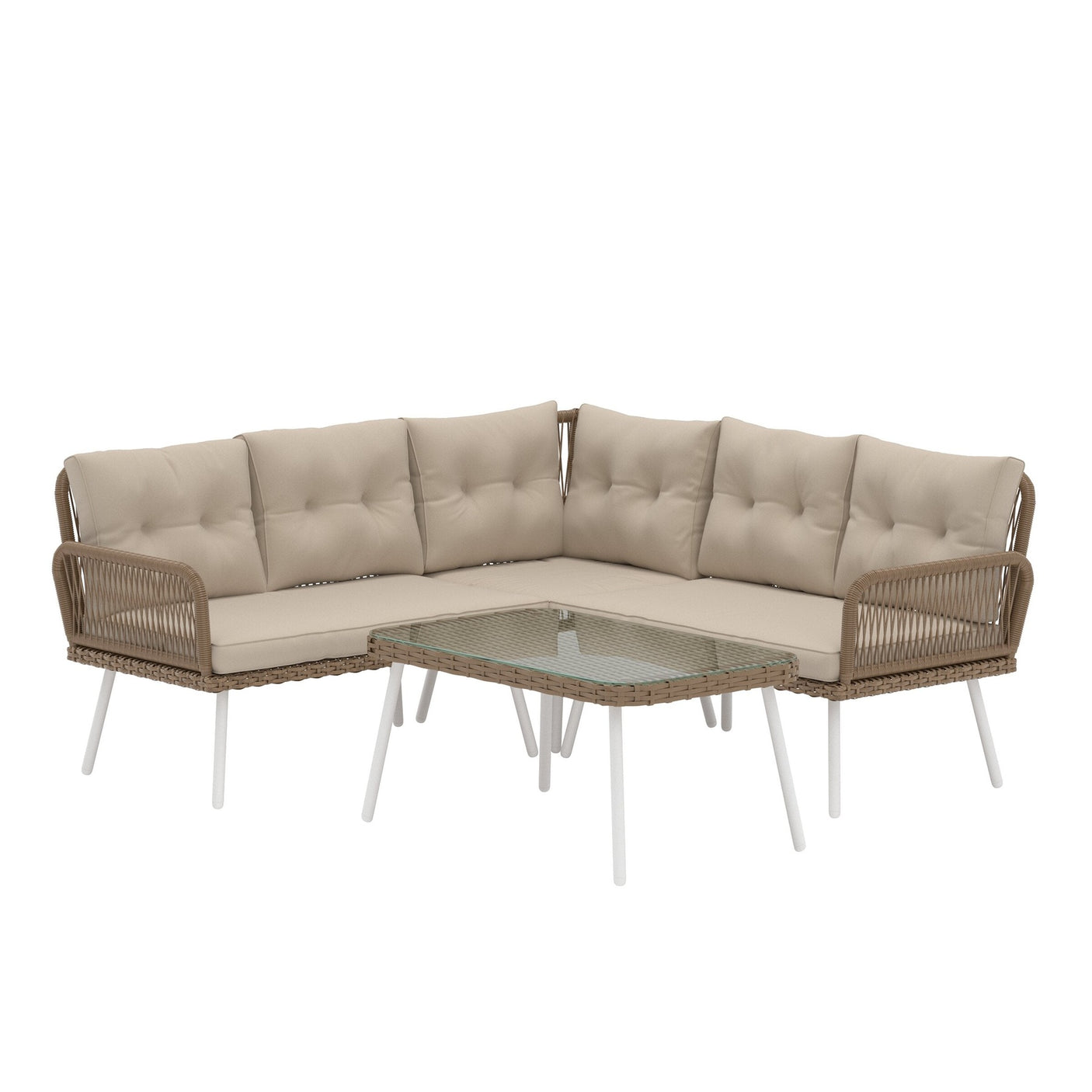 Ibiza Hjørnesofa Sett Venture Design Hjørnesofa-sett