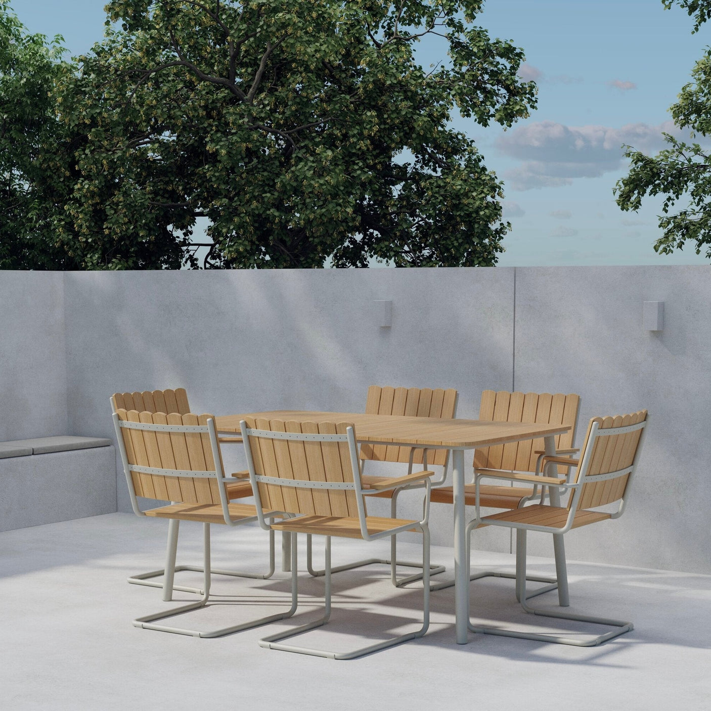 Holmsund spisestuesett Venture Design Spisebordsett