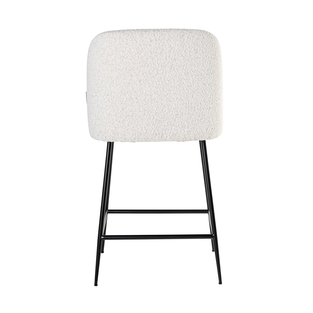 Counterkrakk Pullitzer hvit bouclé Richmond Interiors Barstol