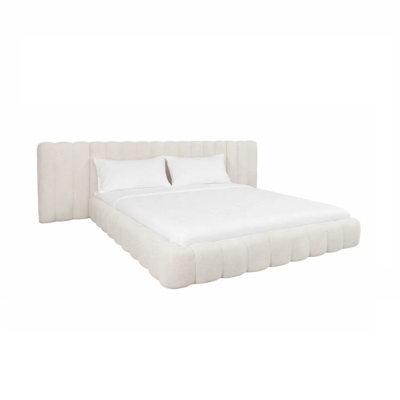Bed Cupidon cream fancy 180x210 madrassstørrelse med oppbevaring Richmond Interiors Seng