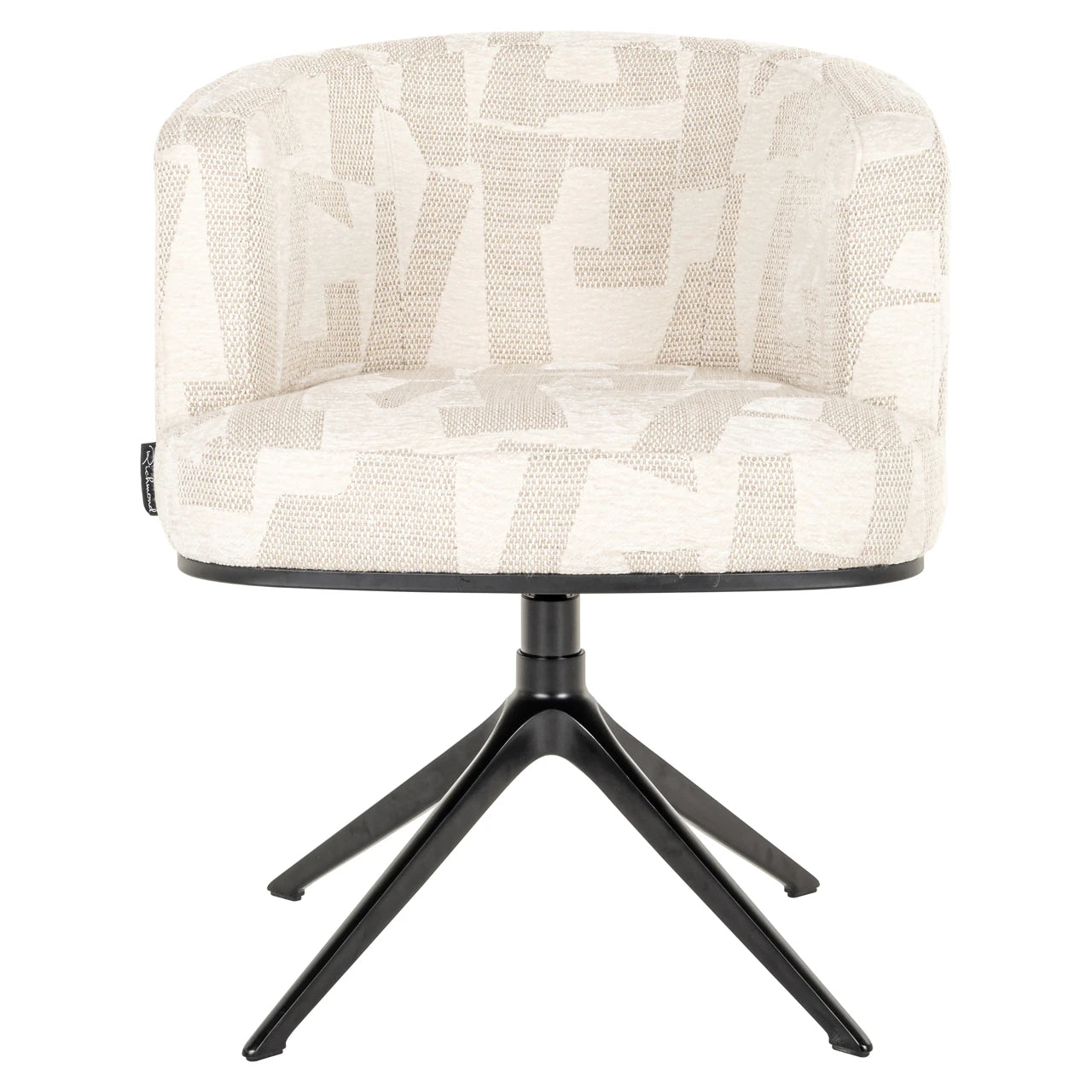 Spisestol Cheyenne beige graffic svingbar Richmond Interiors Spisestol