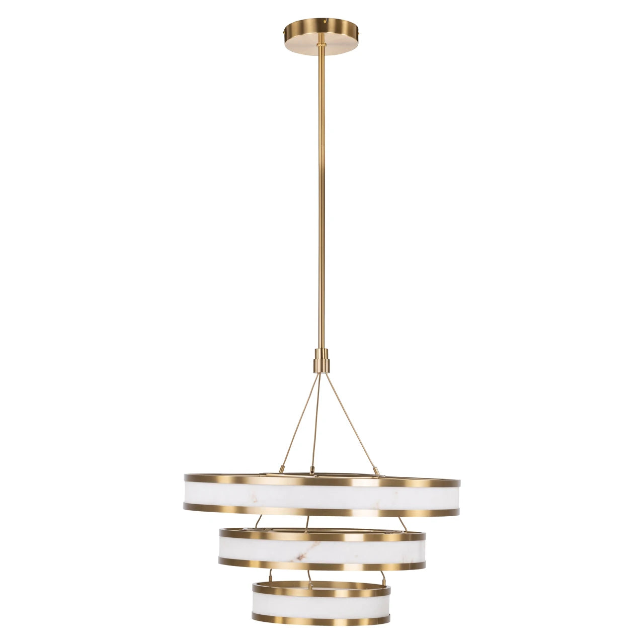 Lysekrone Cealora hvit Richmond Interiors Taklampe
