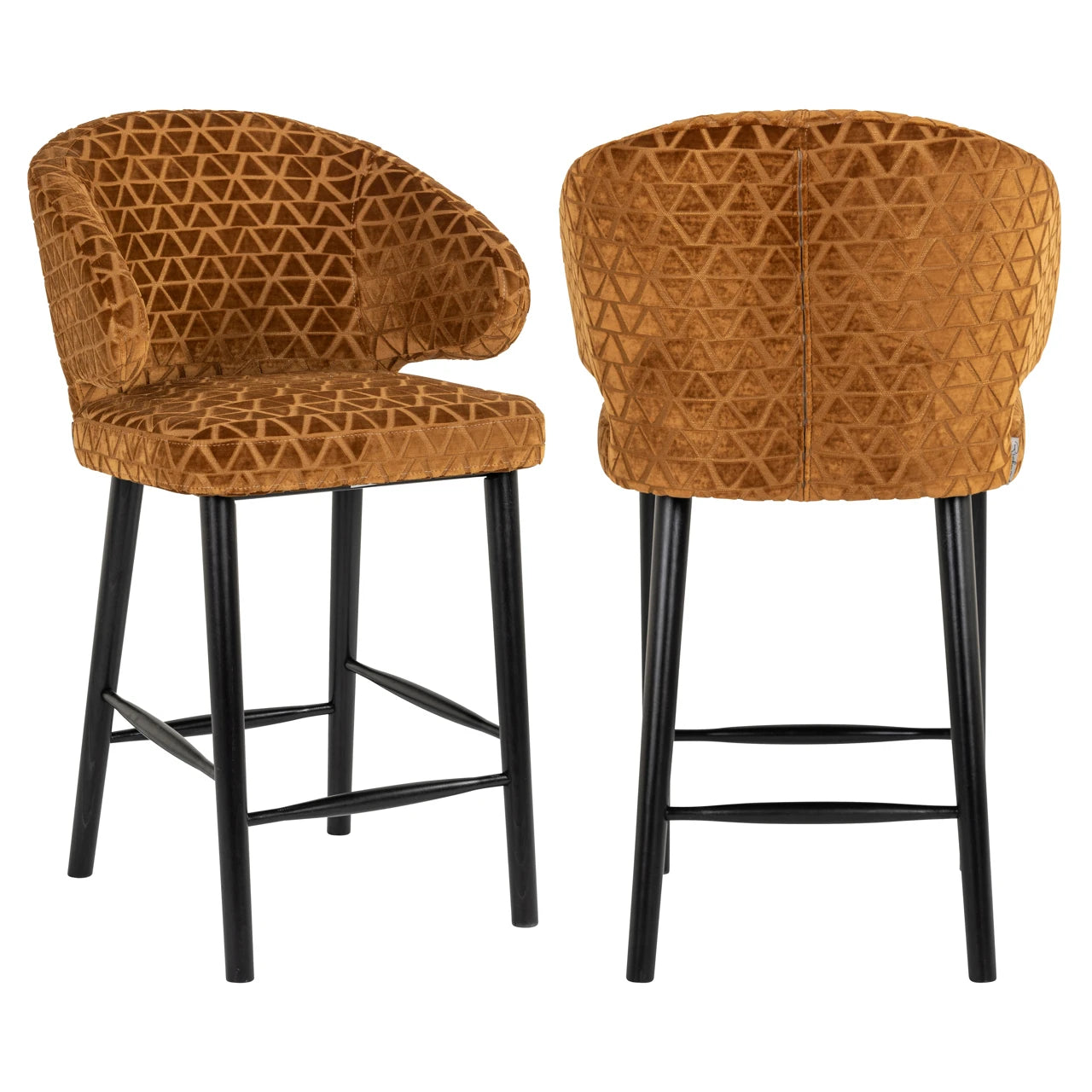 Krakk Indigo tilpasset Richmond Interiors Barstol