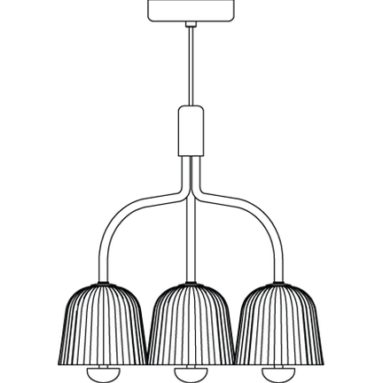 Asteea 3 Nuura Taklampe