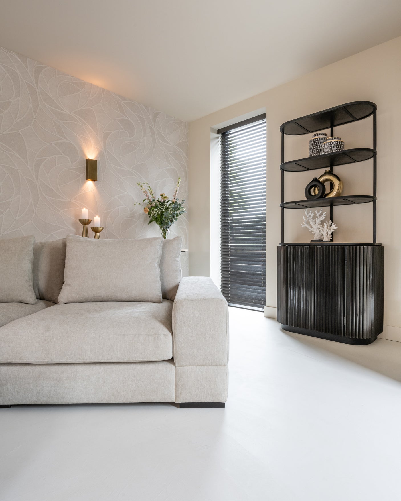 Oppbevaringsskap Hampton mørk brun Richmond Interiors Skap