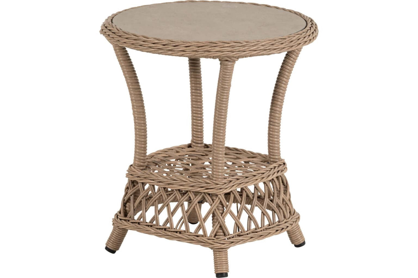 Sofie sidebord Ø50 – åpen flett Hartman Sidebord