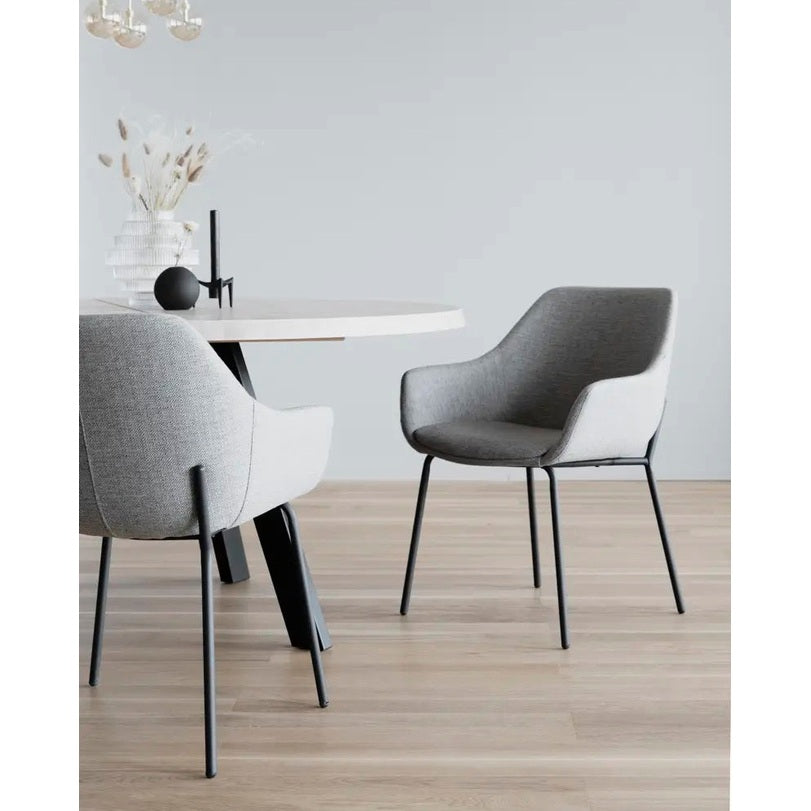 Haley spisestol med armstøtte Rowico Spisestol