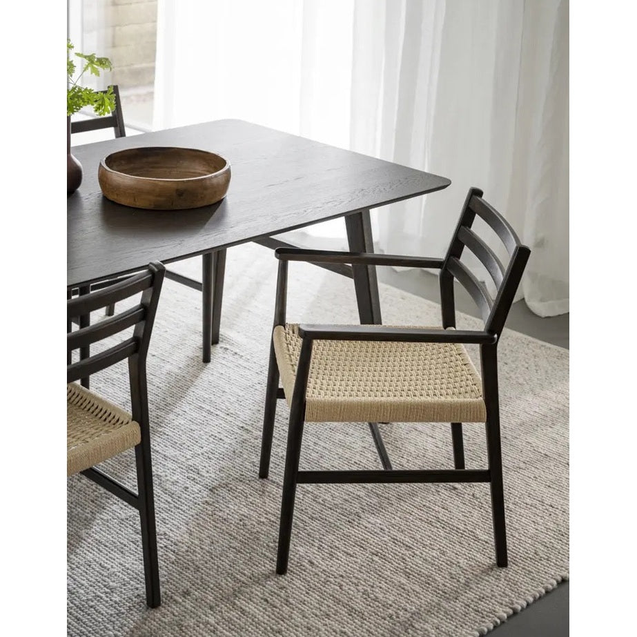 Harlan spisestol med armstøtte Rowico Spisestol