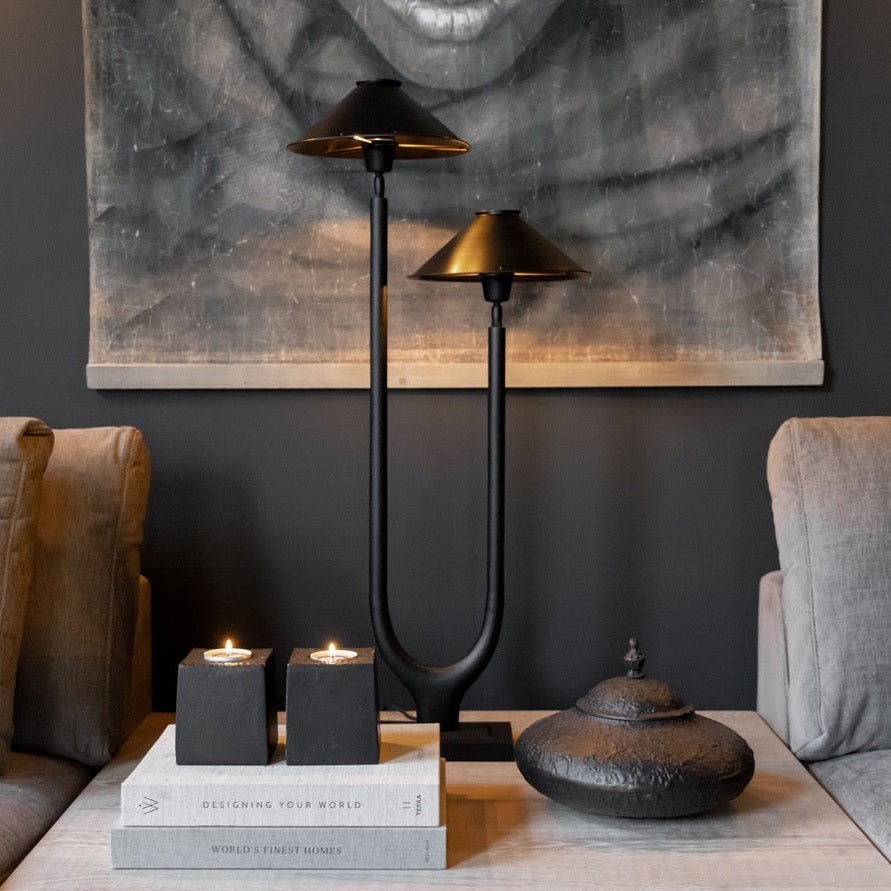 TWIN Bordlampe Artwood Bordlampe