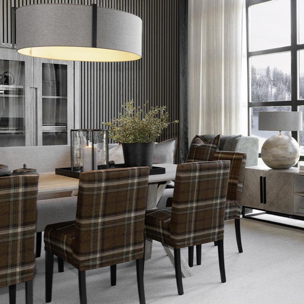 CALGARY Ø82 Artwood Taklampe