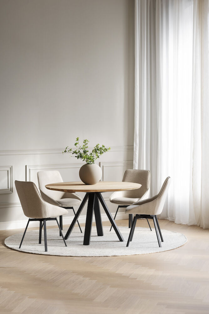 Carradale spisebord Ø150 Rowico Spisebord