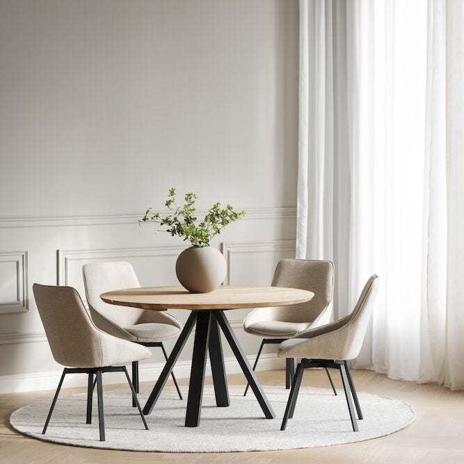 Carradale spisebord Ø150 Rowico Spisebord