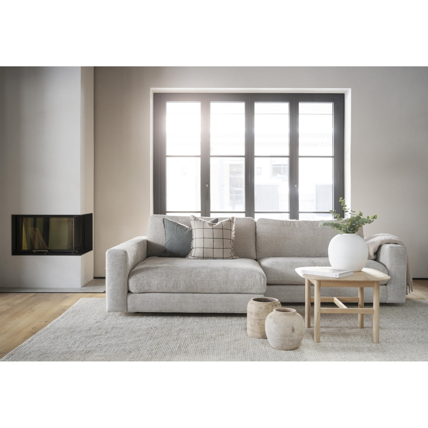 Duncan sofa 3-seter sjeselong venstre Rowico Sofa