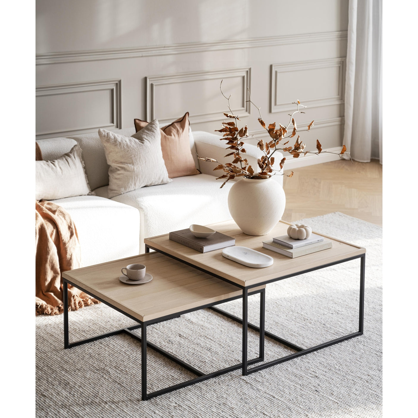 Deerfield sofabord 80x80 Rowico Sofabord