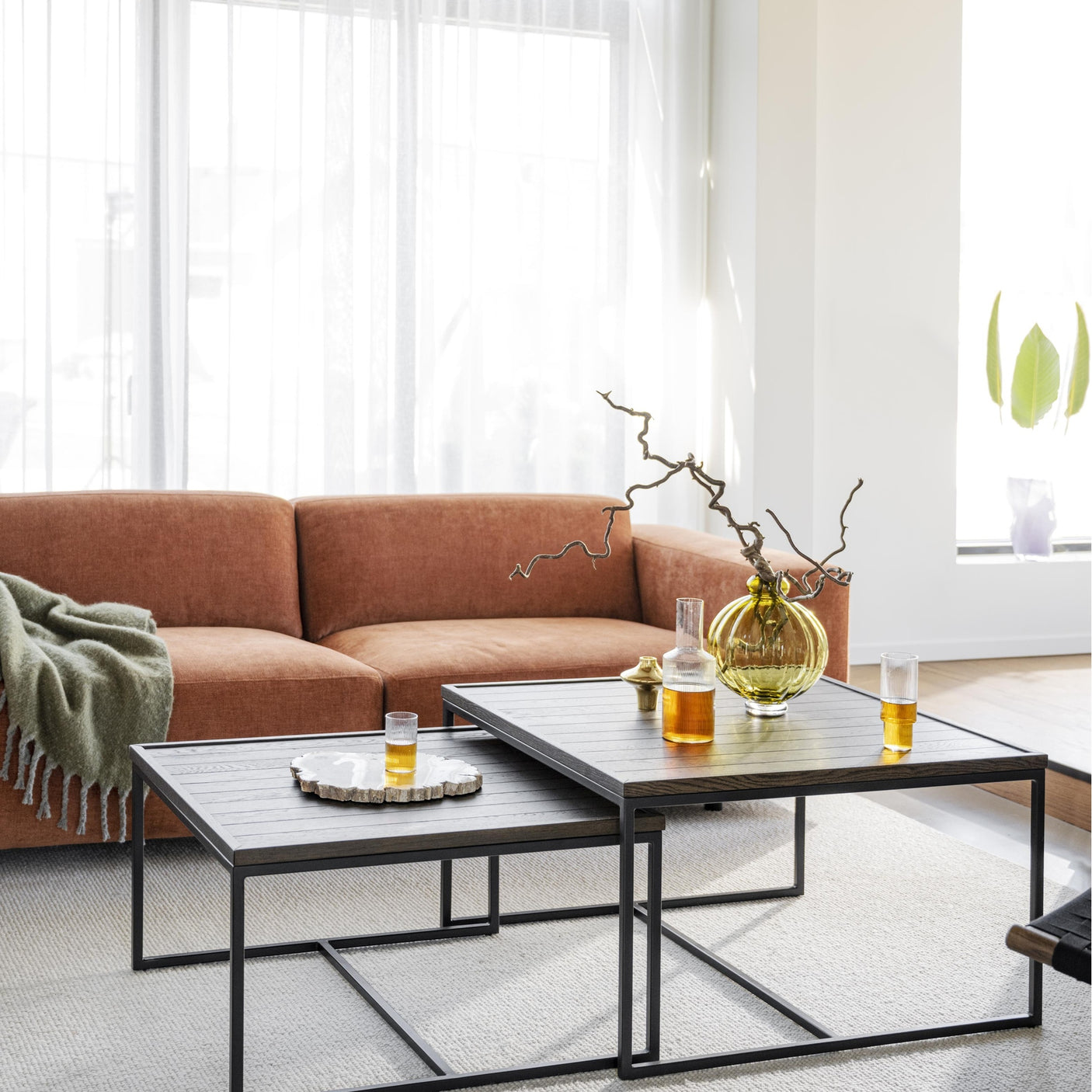 Deerfield sofabord 70x70 Rowico Sofabord