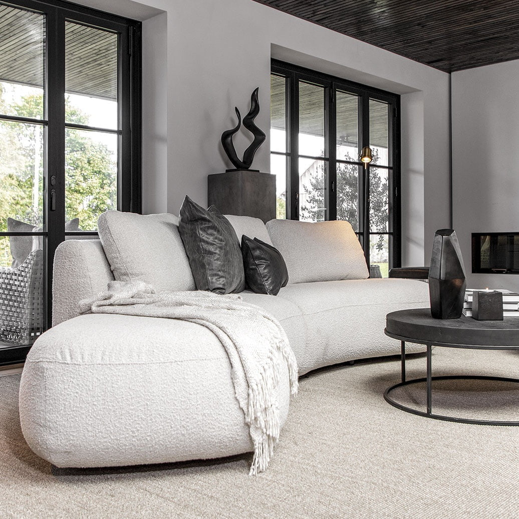 DIXON lenestol/midtseksjon kurvet Artwood Sofa