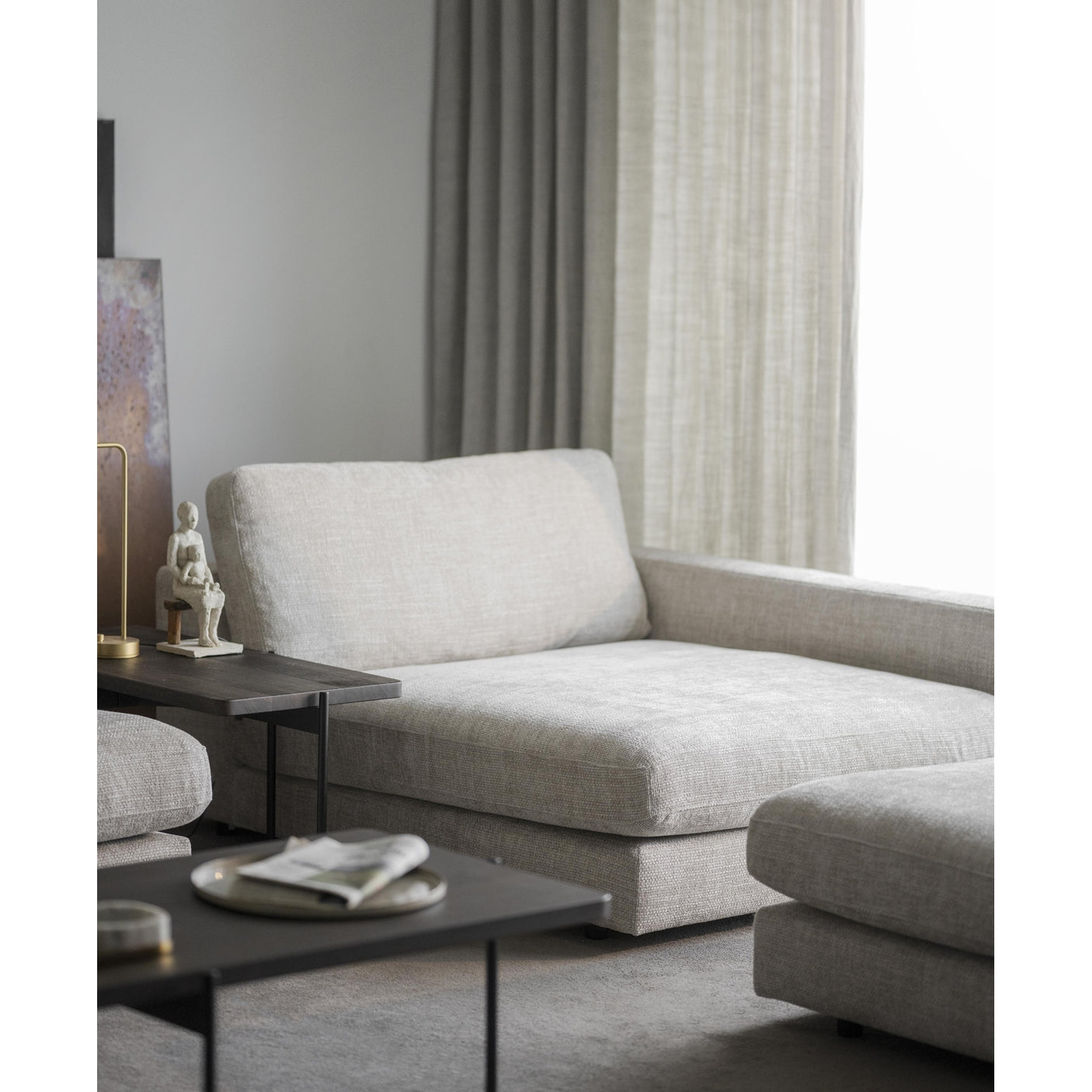 Duncan 1,5 seter sjeselong høyre Rowico Sofa