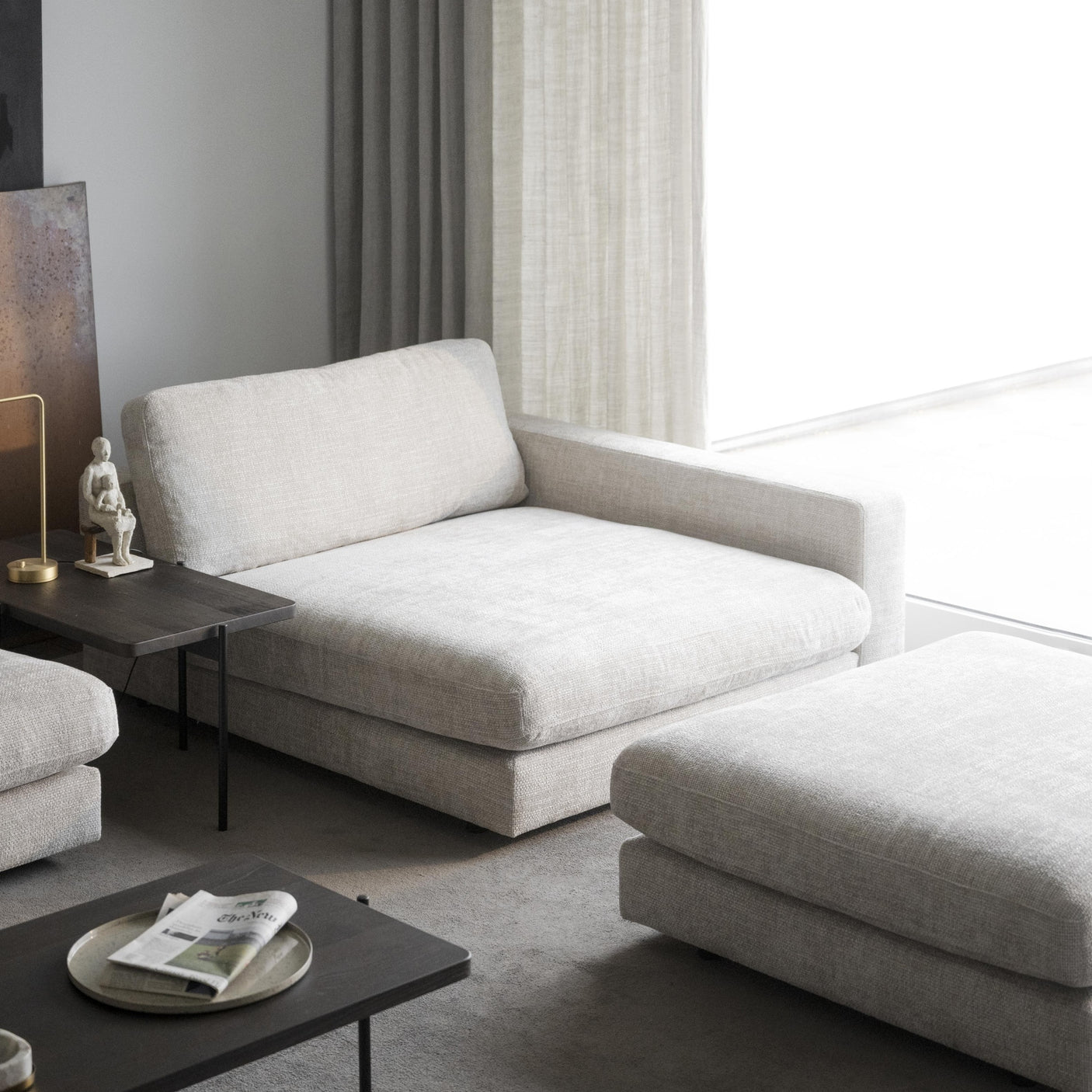 Duncan 1,5 seter sjeselong høyre Rowico Sofa