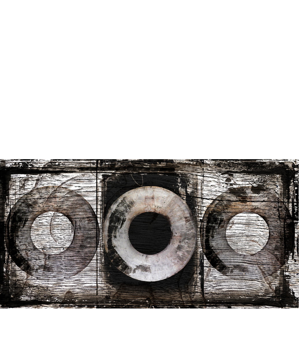 CIRCLES BROWN Artwood Bilde