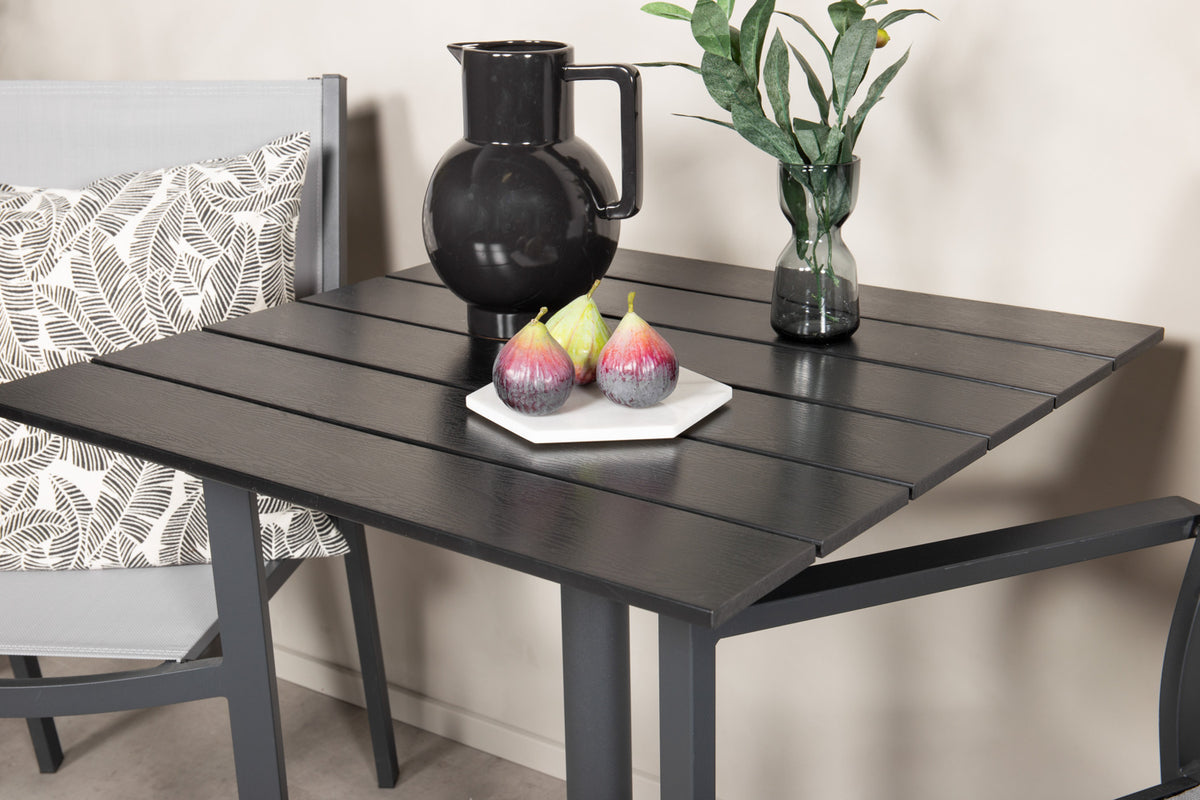 Colorado dining table with Copacabana chairs Venture Design Spisegruppe