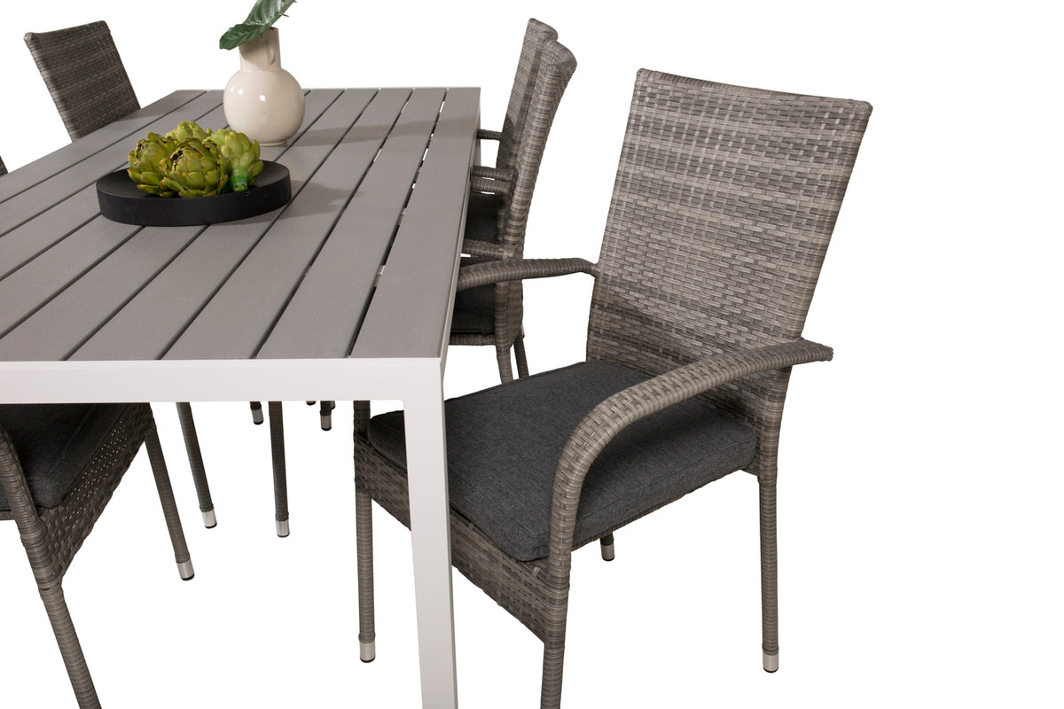 Break Rectangular Dining Set Venture Design Spisegruppe