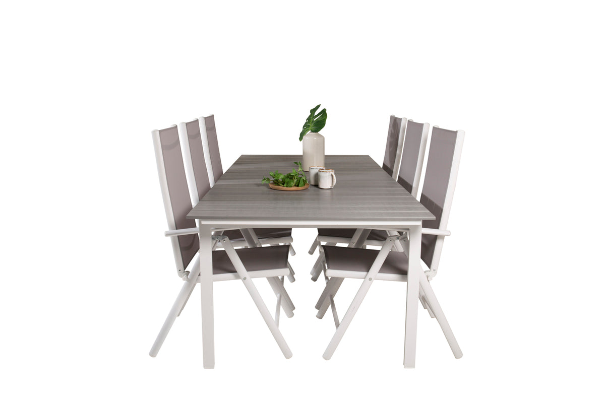 Levels Rectangular Dining Set Venture Design Spisegruppe