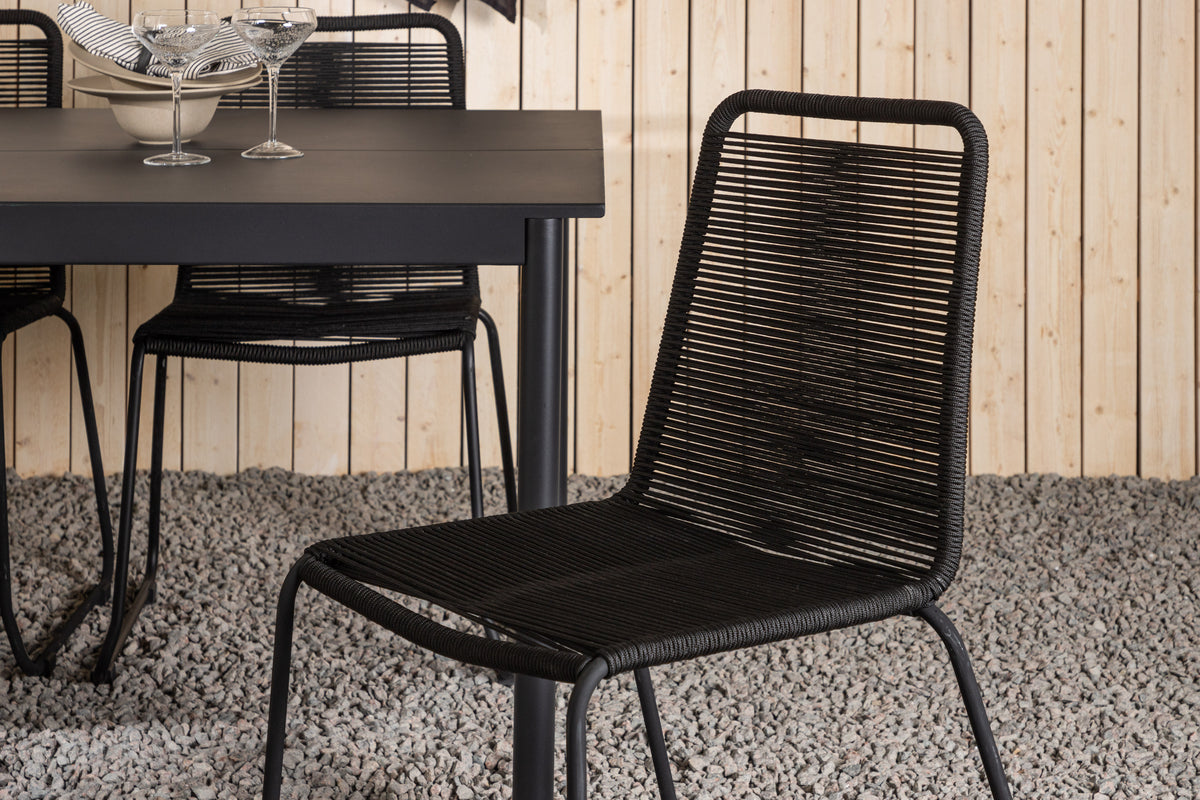 Modena Spisebord 200*100cm + Lindos stol Venture Design Spisegruppe