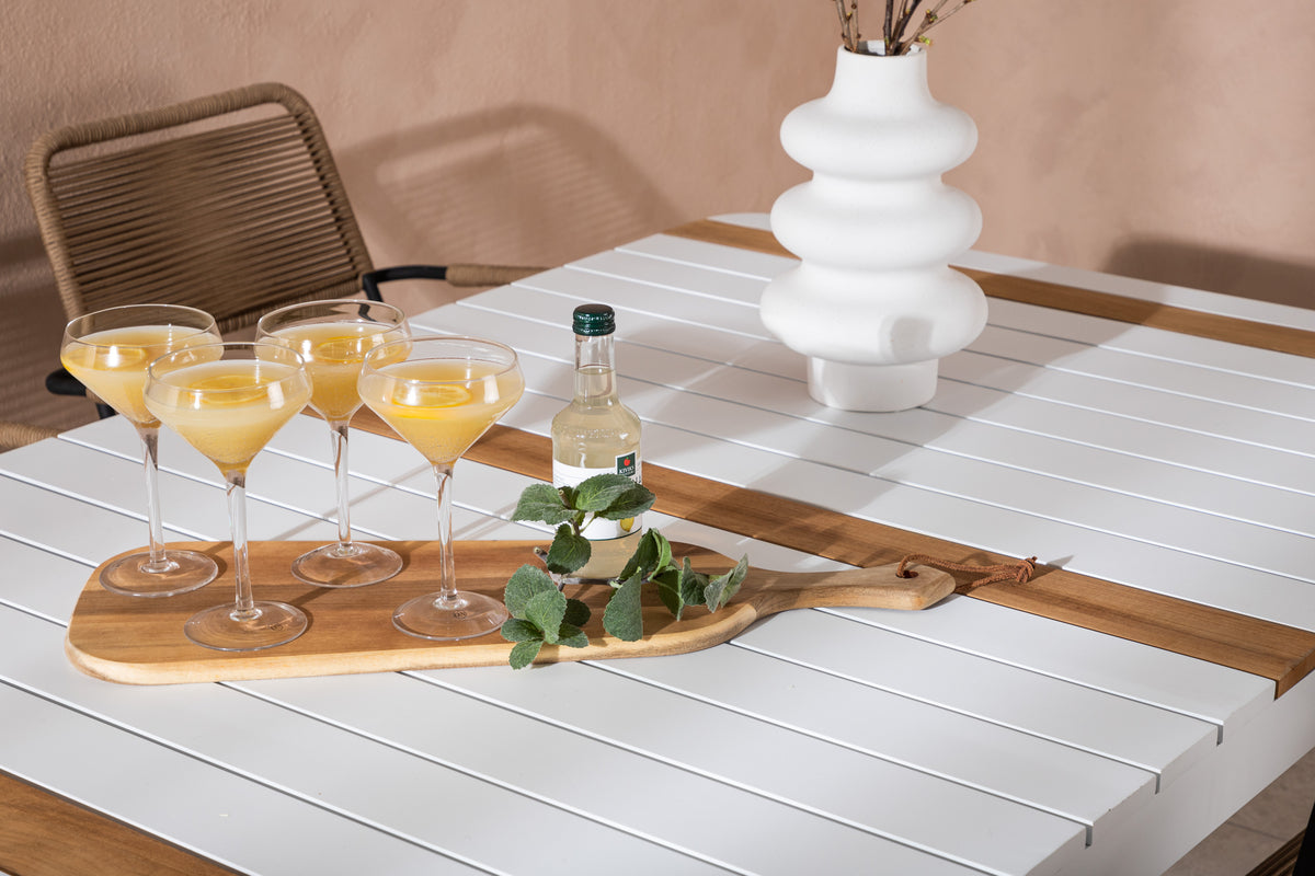 Togo Spisebord 150*100 + Lindos Lenestol Venture Design Spisegruppe