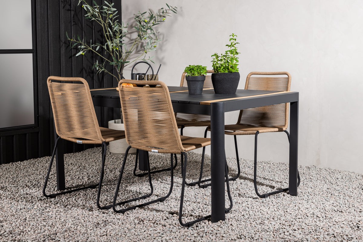 Togo Spisebord 150*100 + Lindos Venture Design Spisegruppe