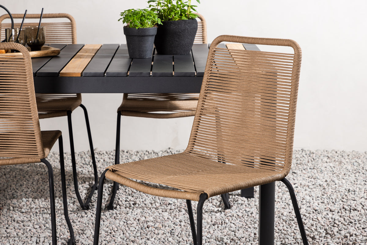 Togo Spisebord 150*100 + Lindos Venture Design Spisegruppe