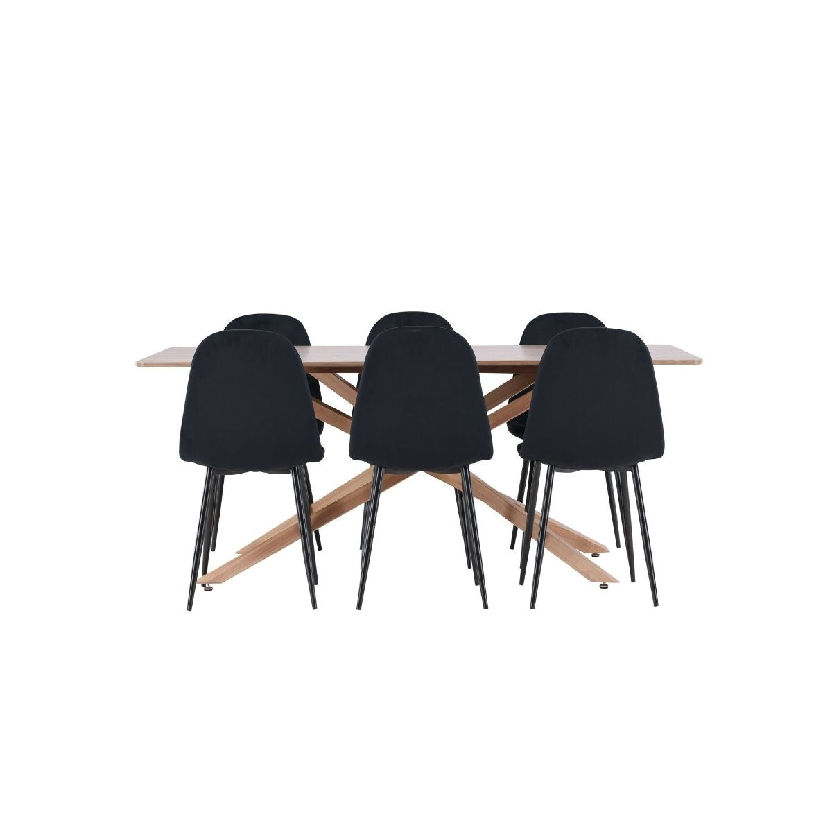 Piazza Dining Table with Polar Dining Chair