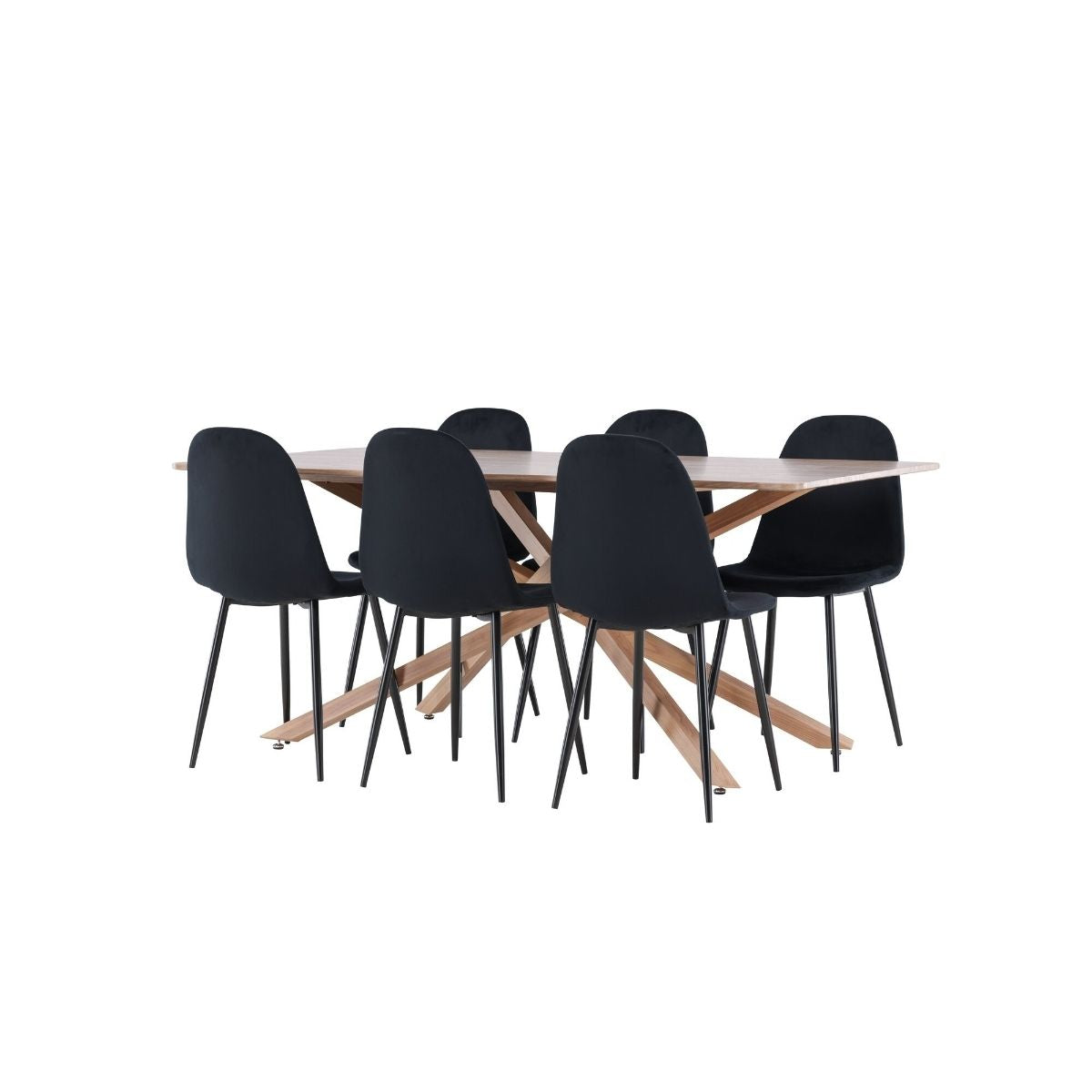 Piazza Dining Table with Polar Dining Chair
