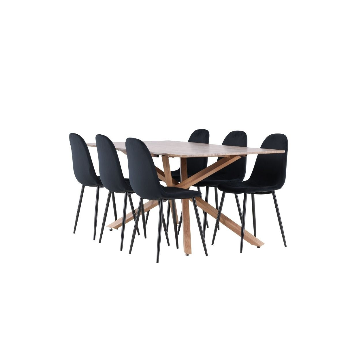 Piazza Dining Table with Polar Dining Chair