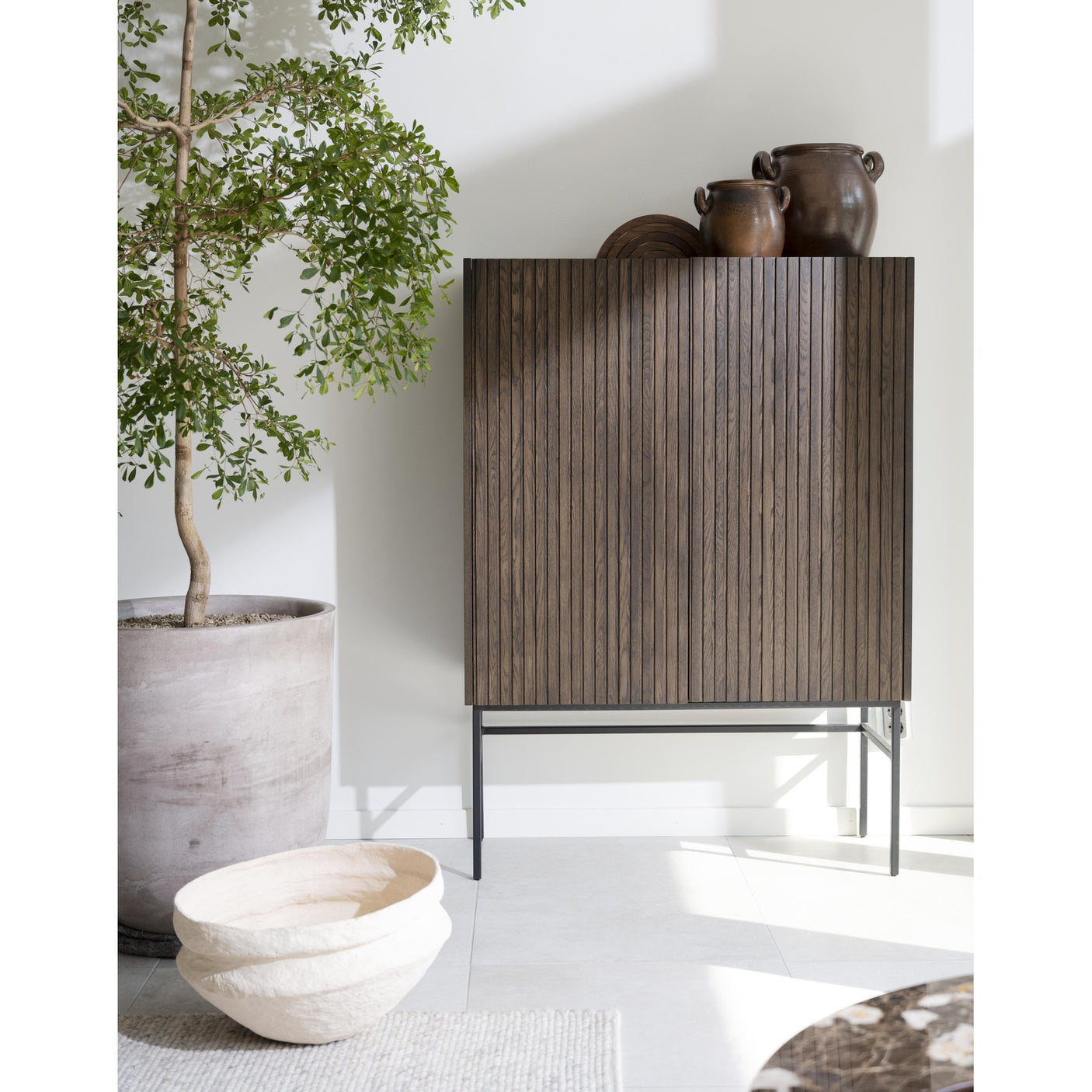 Halifax hylle 100 Rowico Vitrineskap