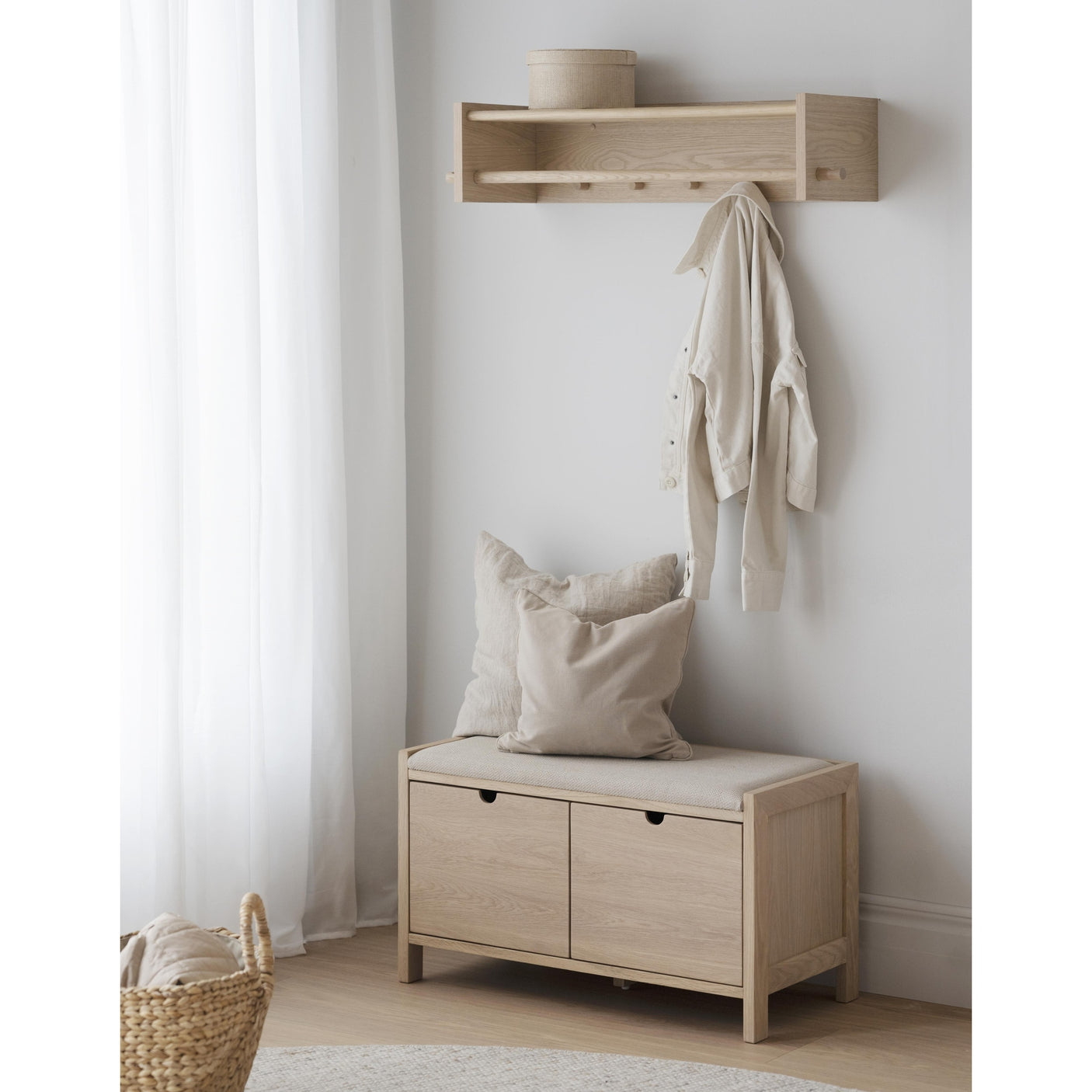 Hillmond benk Rowico Garderobe