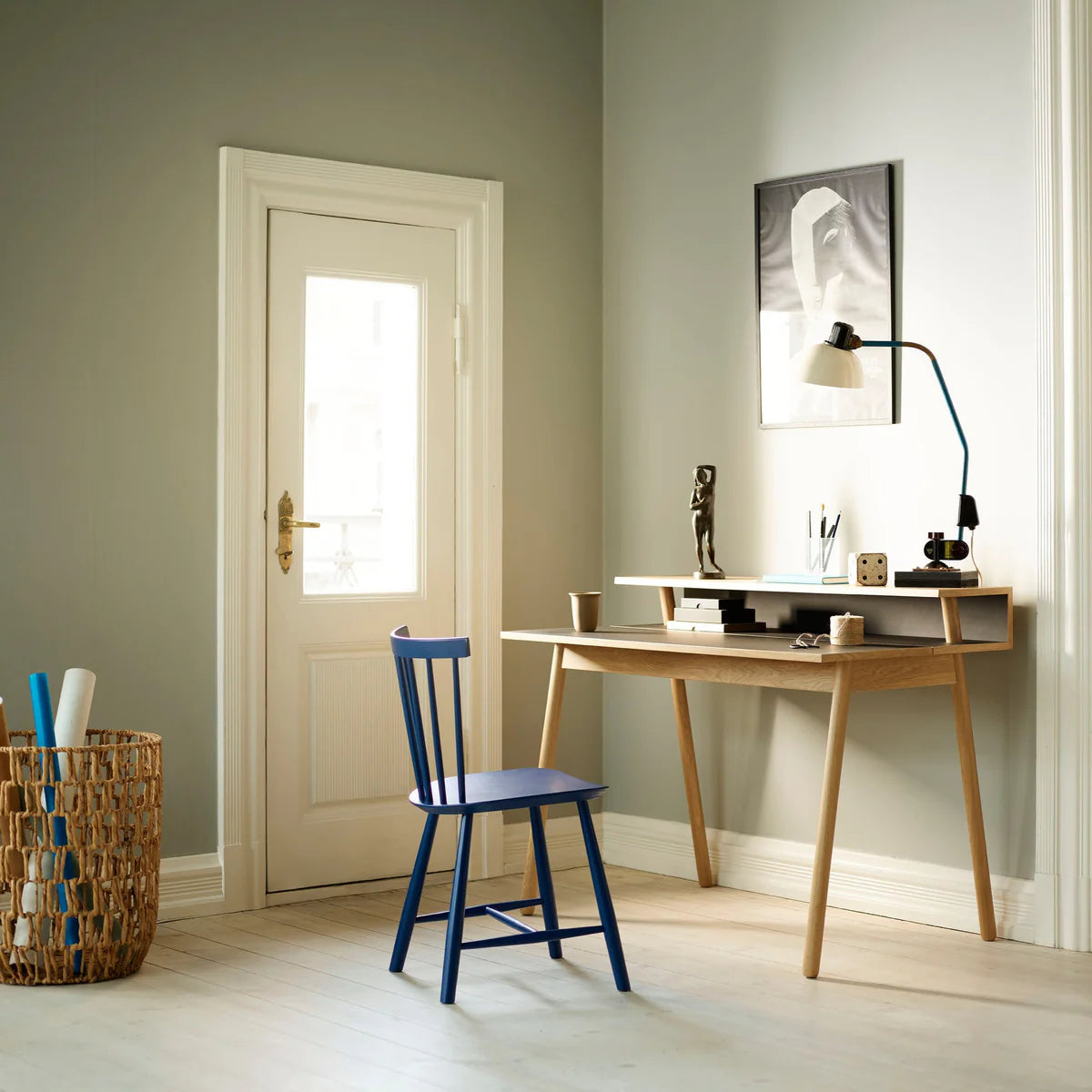 C68 - Nørrebro - Skrivebord FDB Møbler Skrivebord