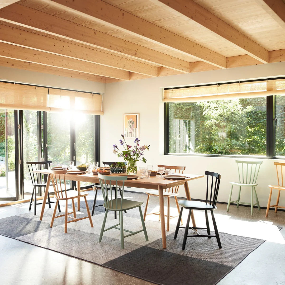 C35C - Spisebord FDB Møbler Spisebord