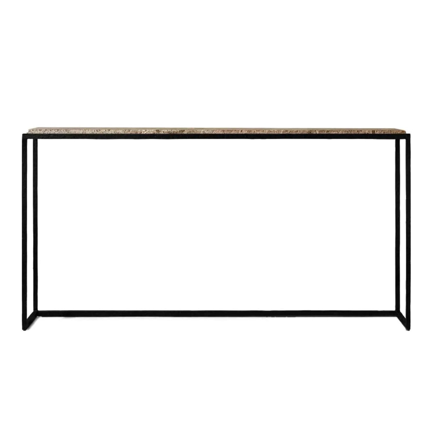 Konsollbord Villeroy marble Brown Homefactory Konsollbord