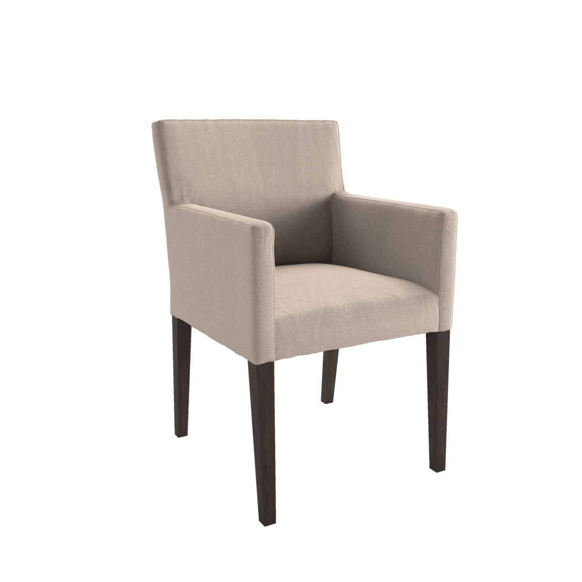 Louise spisestol m/ arm - Smoked Nori Nordic Spisestol