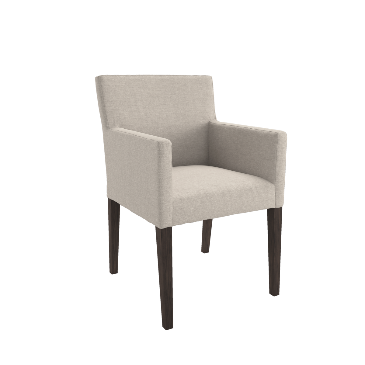 Louise spisestol m/ arm - Smoked Nori Nordic Spisestol