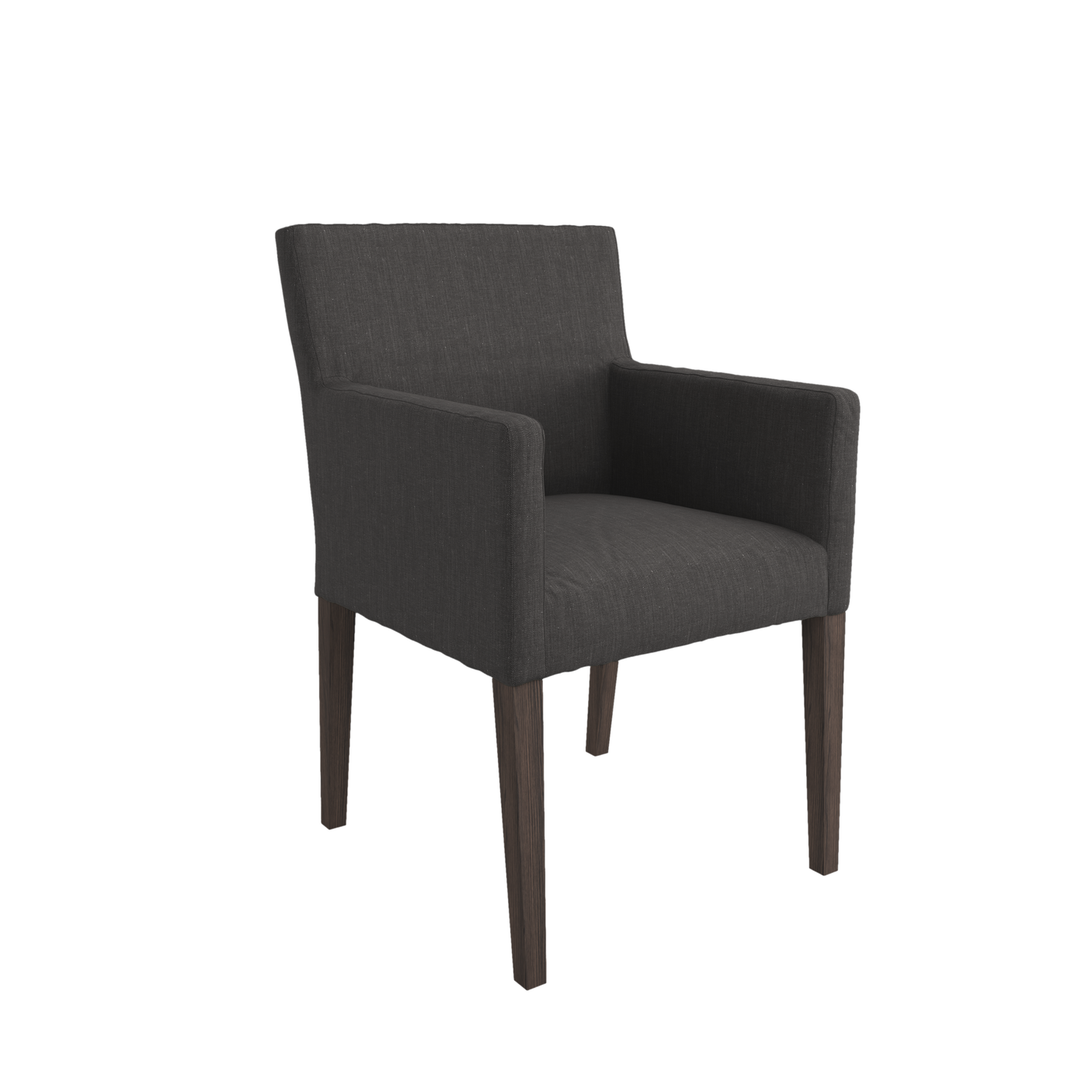 Louise spisestol m/ arm - Smoked Nori Nordic Spisestol