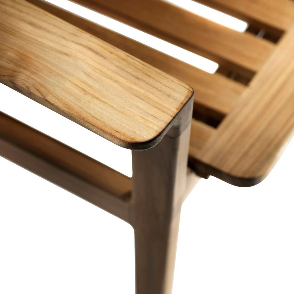 M11 - Sammen - 3-pers. hagebenk m/ ryggstøtte FDB Møbler Benk