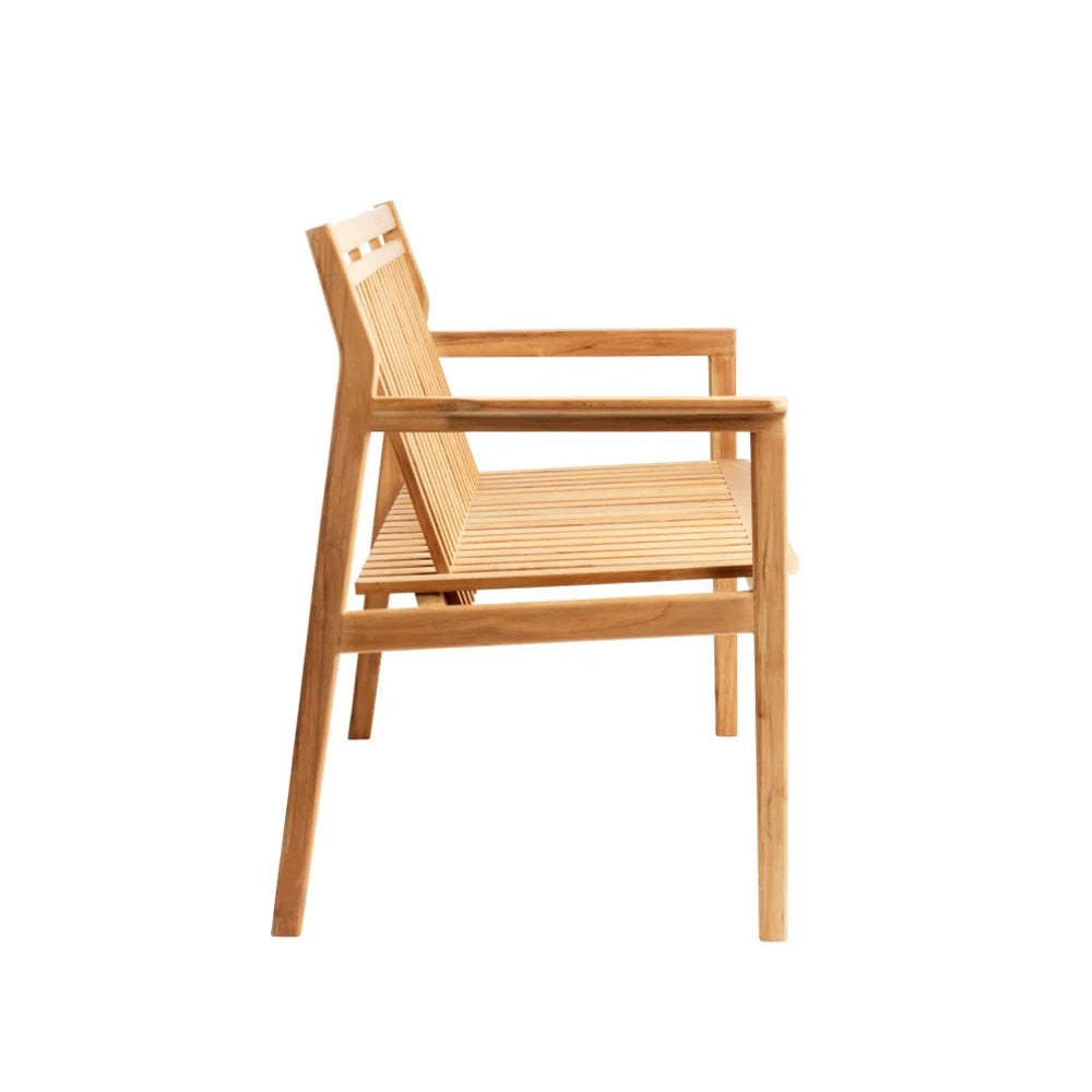 M12 - Sammen - 2-pers. hagebenk m/ ryggstøtte FDB Møbler Benk