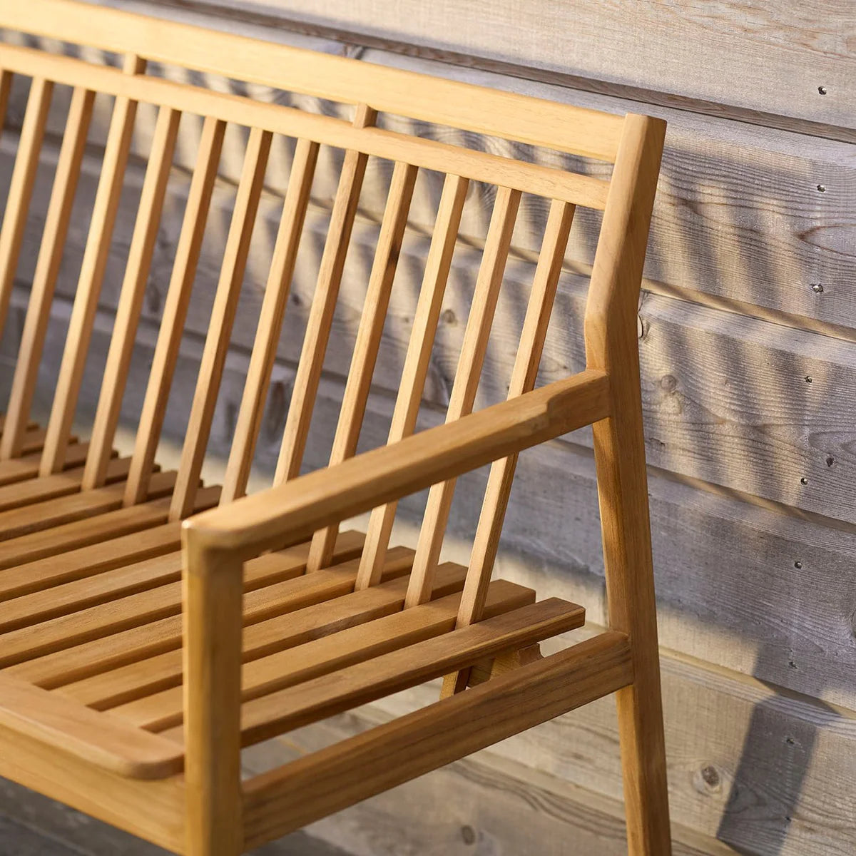 M12 - Sammen - 2-pers. hagebenk m/ ryggstøtte FDB Møbler Benk