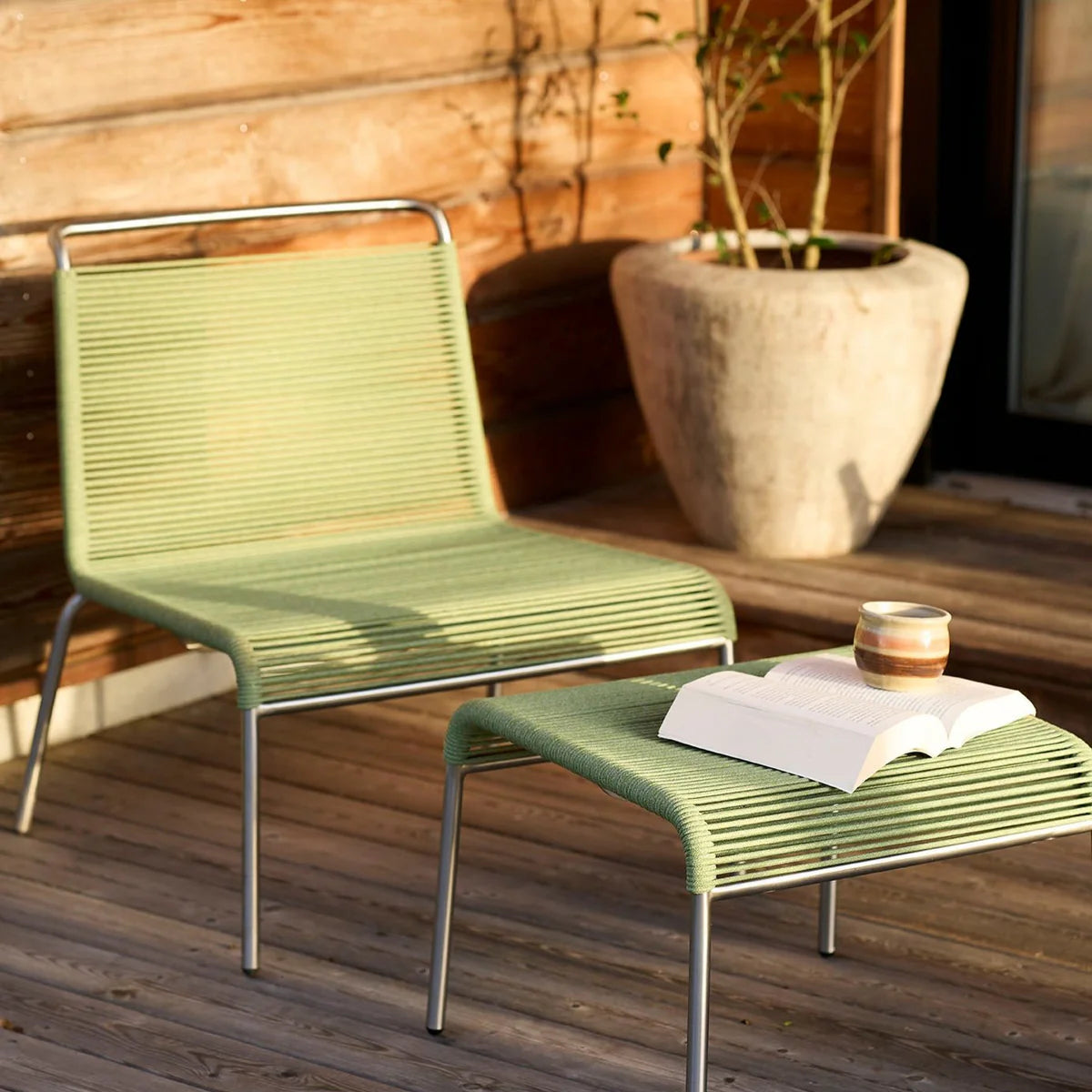 M20L - Teglgaard - Lounge Cord Stol FDB Møbler Lenestol