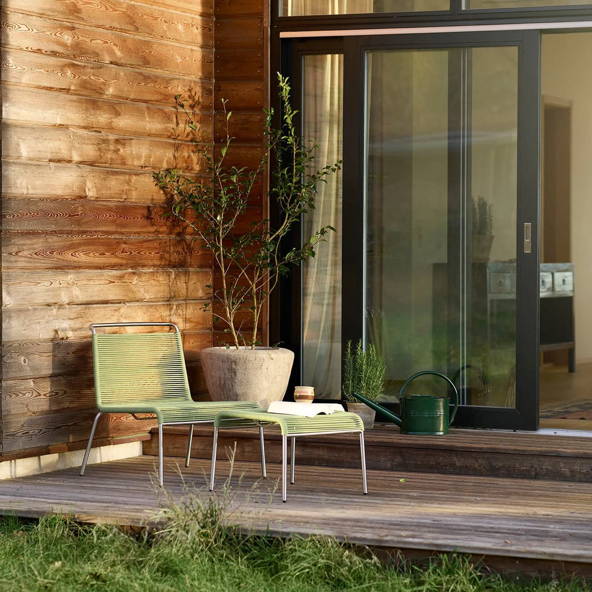 M20L - Teglgaard - Lounge Cord Stol FDB Møbler Lenestol