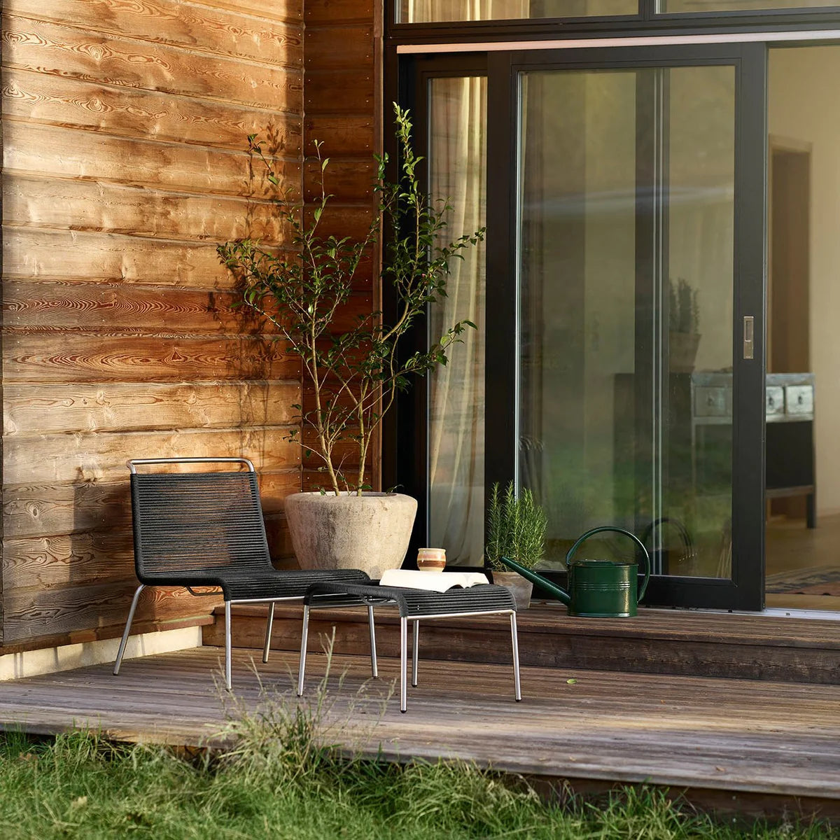 M20L - Teglgaard - Lounge Cord Stol FDB Møbler Lenestol