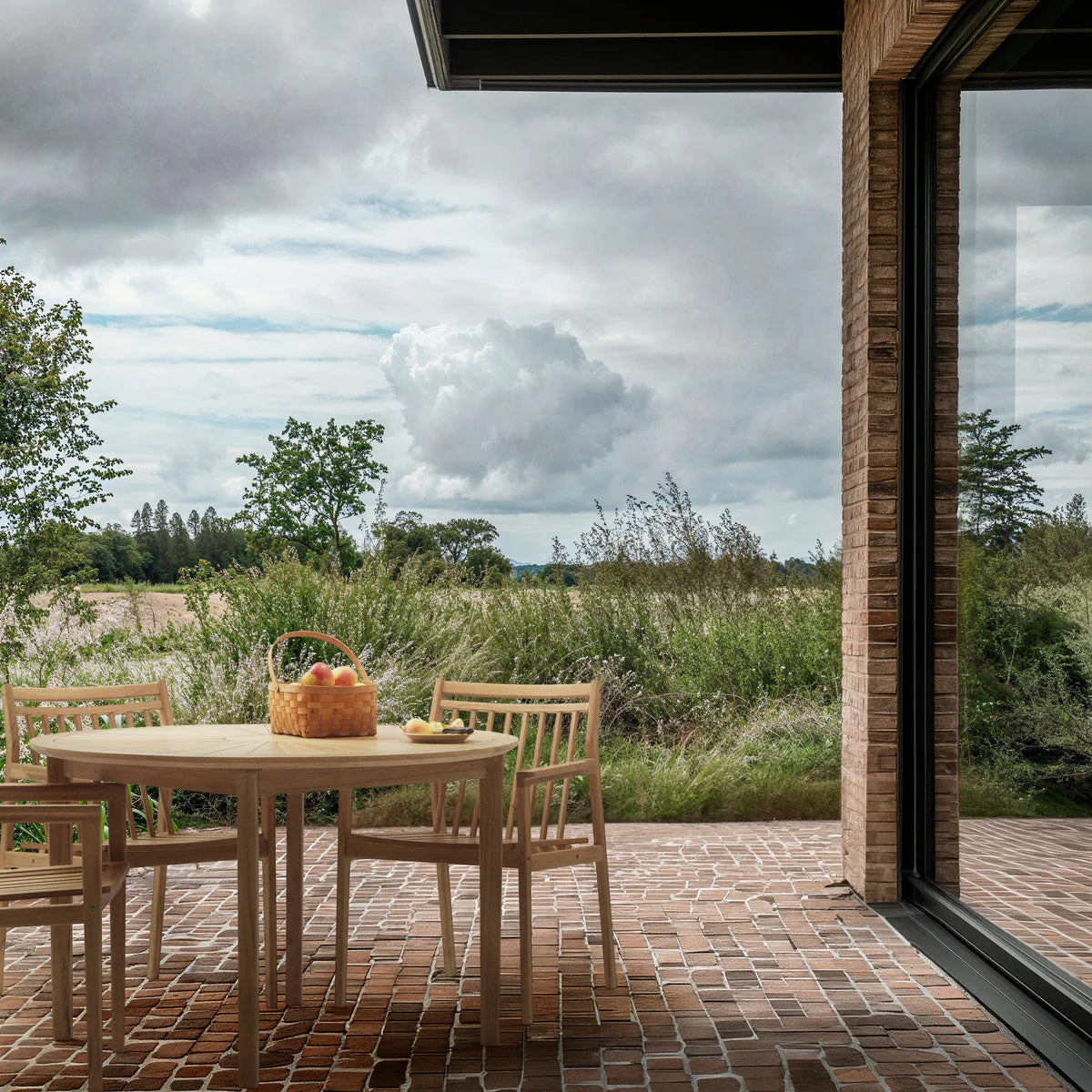 M27 - Sammen - Rund hagebord FDB Møbler Spisebord